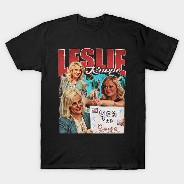 The Only Thing Leslie Knope T-Shirt by Rage Against Tee Machine